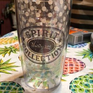 Gently Used Thirty-One gifts Tervis tumbler